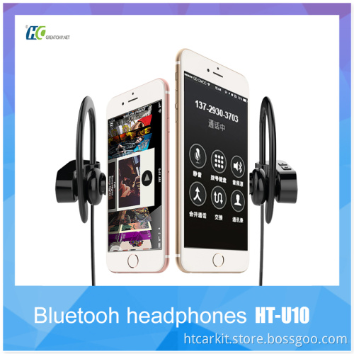 Top Quality Bluetooth Earpiece with Noise Cancelling CSR Chipset Wireless Headphones for running